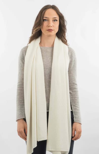 Dalle Piane Cashmere Sjaal - beige